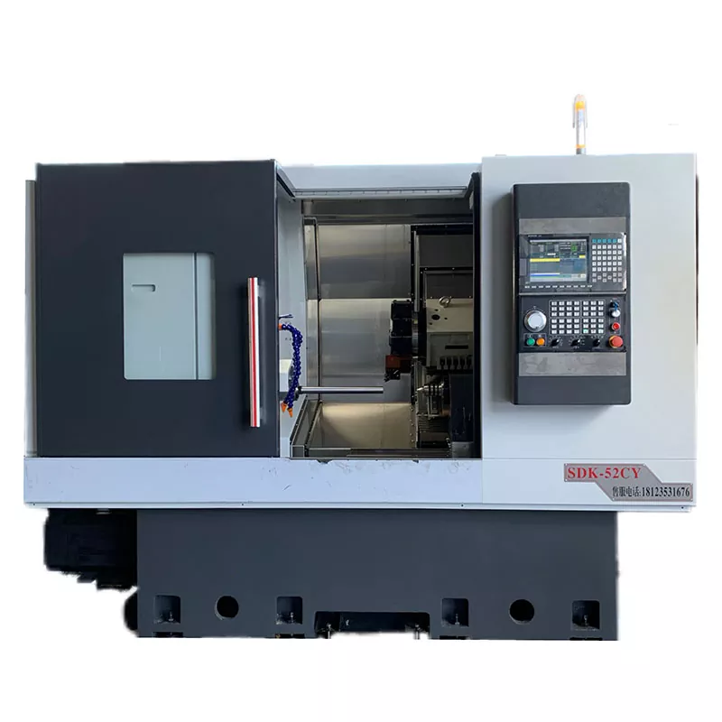Interpolated Y-Axis Turn-Mill Dents CNC စက်ကိရိယာများ